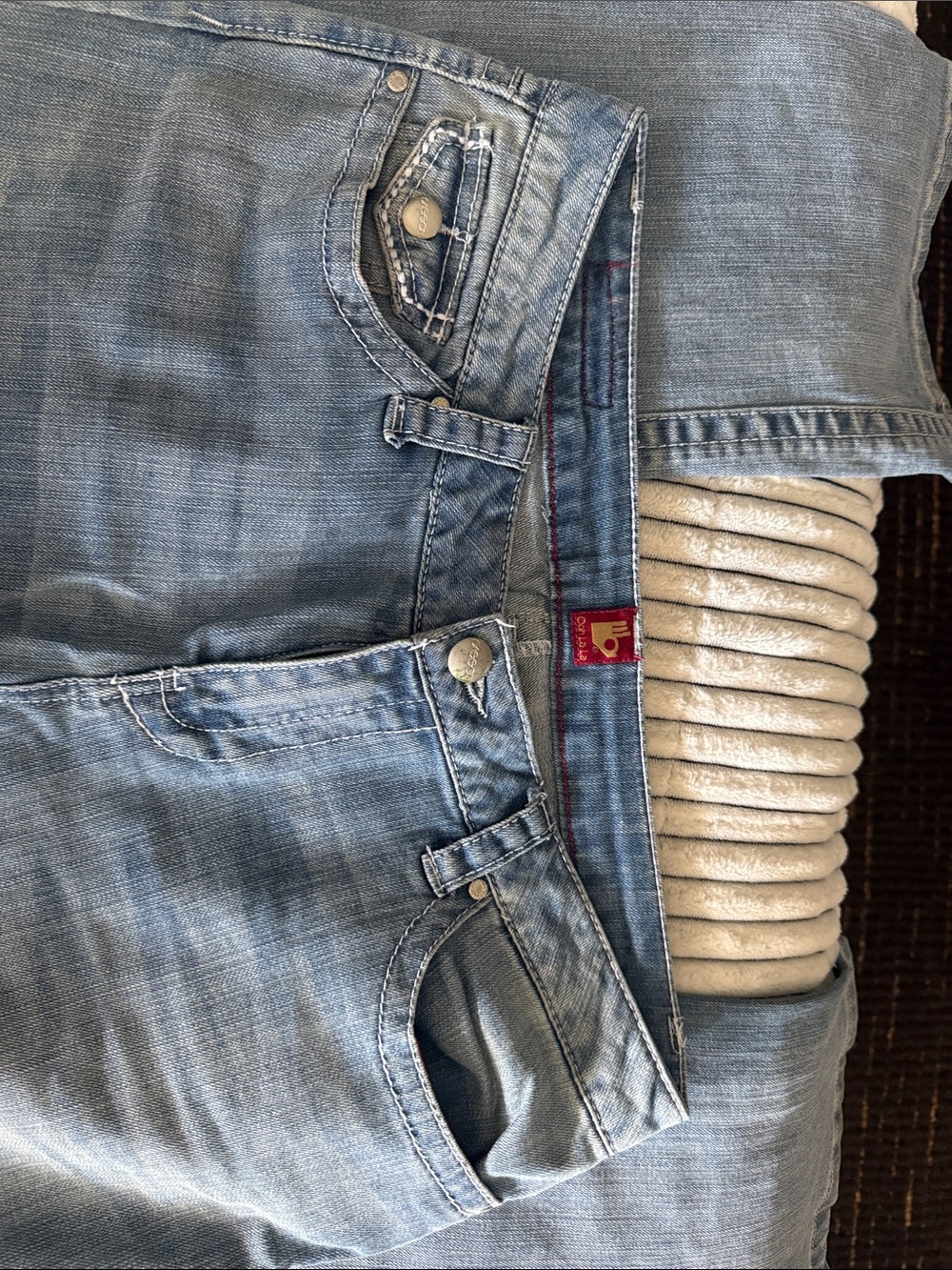Sasson Jeans Women’s Light Blue Boot Cut Denim0143